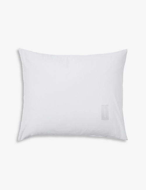 MAGNIBERG: Nude organic cotton-jersey pillowcase 50cm x 75cm