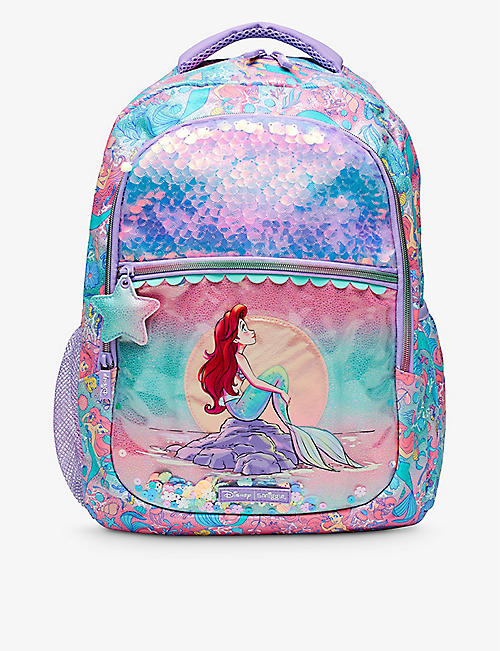 SMIGGLE: Smiggle x Disney Princess Ariel woven backpack
