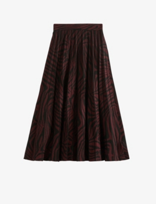 ted baker zebra skirt