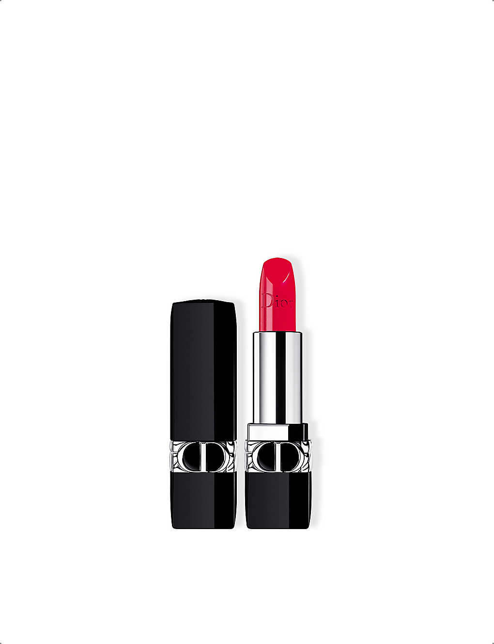 Dior Rouge  Satin Refillable Lipstick 3.5g In 520 Feel Good