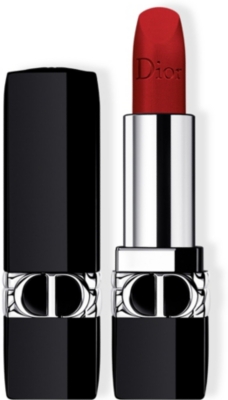 Dior Rouge  Matte Velvet Refillable Lipstick 3.5g In 760 Favorite