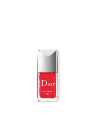 Dior Vernis Couture Color, Gel Shine Long Wear Nail Lacquer In 080 Red Smile