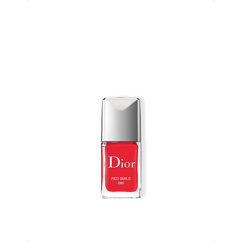 Shop Dior 080 Red Smile Rouge Vernis Nail Polish 10ml