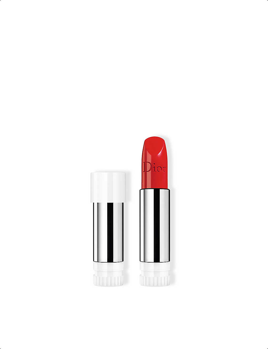 Dior Rouge  Couture Satin Lipstick Refill 3.5g In 080 Red Smile