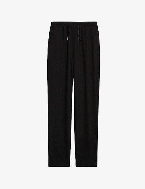 SANDRO: Relaxed-fit stretch-jersey jogging bottoms