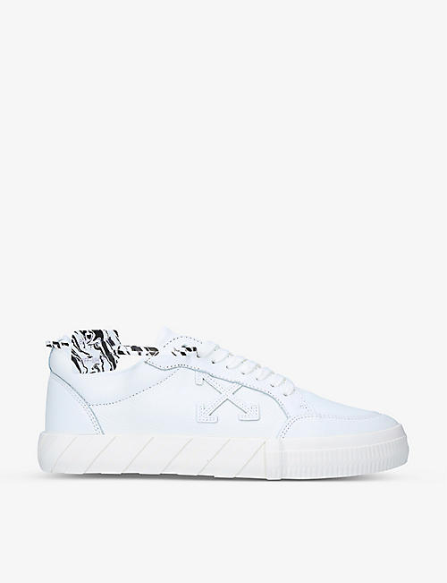OFF-WHITE C/O VIRGIL ABLOH：硫化皮革运动鞋
