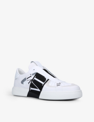 VALENTINO GARAVANI VL7N logo-embellished leather trainers