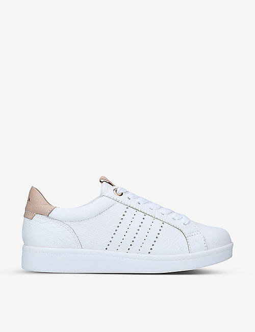 CARVELA COMFORT: Cash lace-up low-top leather trainers