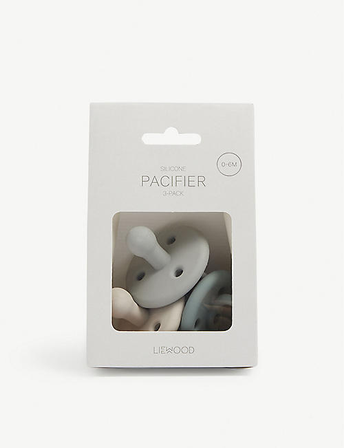 LIEWOOD: Paula silicone pacifiers pack of 3
