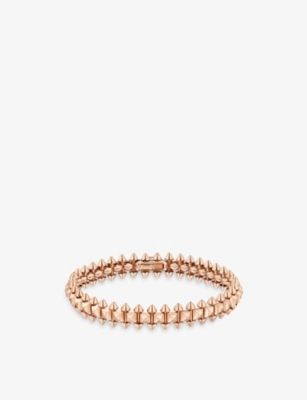 Cartier Womens Rose Gold Clash De Supple Medium 18ct Rose-gold Bracelet