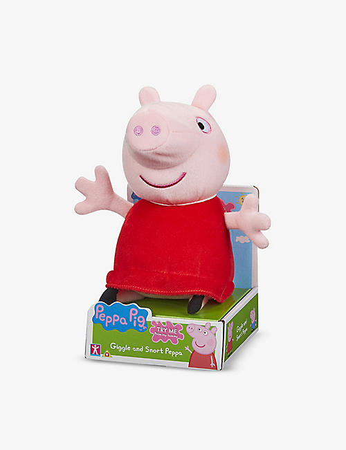 PEPPA PIG：Giggle和Snort Peppa玩偶玩具20厘米