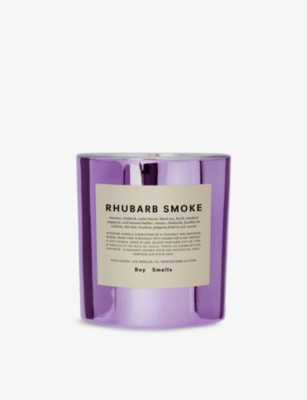 BOY SMELLS: Rhubarb Smoke scented candle 240g
