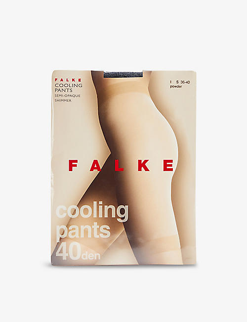 FALKE: Cooling high-rise mesh shorts