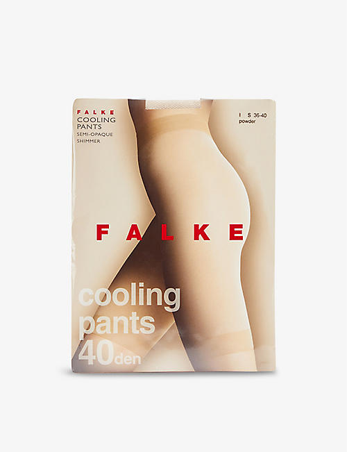FALKE: Cooling high-rise mesh shorts