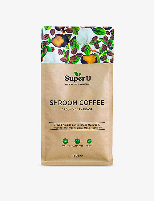 SUPER U: Ground Shroom dark roast coffee 450g