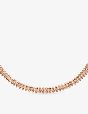 CARTIER: Clash de Cartier Supple medium 18ct rose-gold necklace