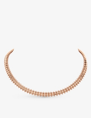 CARTIER: Clash de Cartier Supple medium 18ct rose-gold necklace