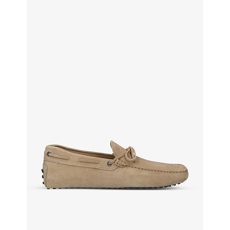 TOD'S DRIVER SUEDE LOAFERS,R03724821