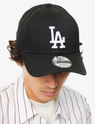 NEW ERA: 9FORTY LA Dodgers brand-embroidered cotton-canvas baseball cap