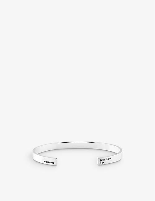 LE GRAMME: Ribbon Le 15g sterling silver cuff bracelet