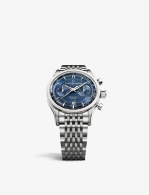 Shop Carl F Bucherer Men's Silver 00.10919.08.53.21 Manero Flyback Stainless Steel And Sapphire Crystal C