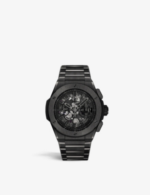 Hublot 451.cx.1140.cx Big Bang Integral Ceramic Self-winding Watch In Black
