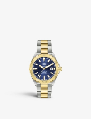 TAG HEUER WBD2120.BB0930 Aquaracer stainless steel and 18ct