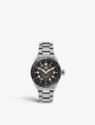 TAG HEUER WBE5114.EB0173 Autavia stainless steel watch