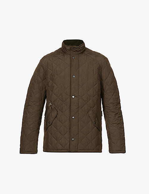BARBOUR: Chelsea quilted shell jacket