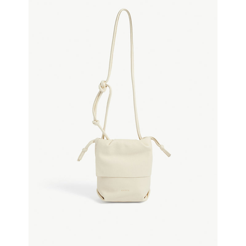 Aeron Hana Mini Leather Shoulder Bag In Cream 740