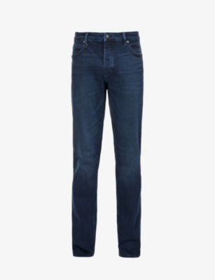 Neuw Lou Slim-fit Organic Stretch-denim Jeans In Blue