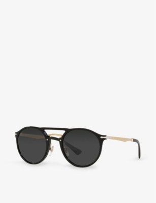 PERSOL: PO3264S phantos-frame acetate sunglasses
