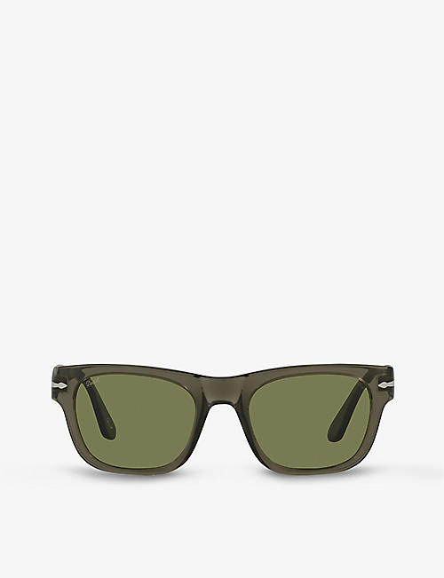 PERSOL: PO3269S square-frame acetate sunglasses