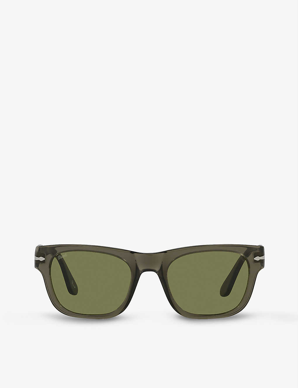 Persol Po3269s Square-frame Acetate Sunglasses In Grey