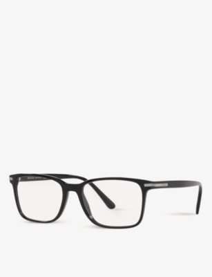 PRADA: PR 14WV rectangle-frame eyeglasses