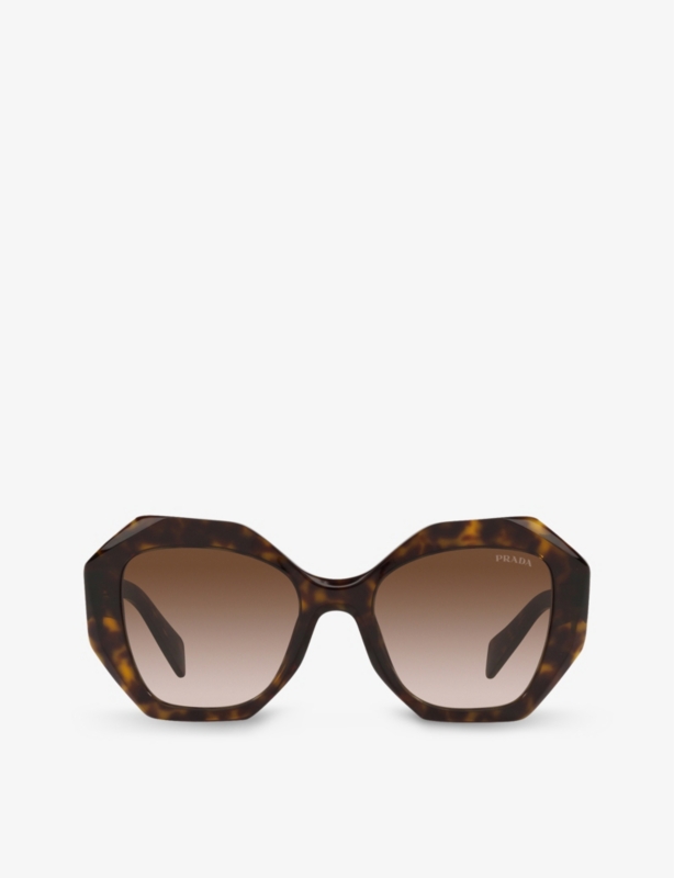 PR16WS irregular-frame acetate sunglasses