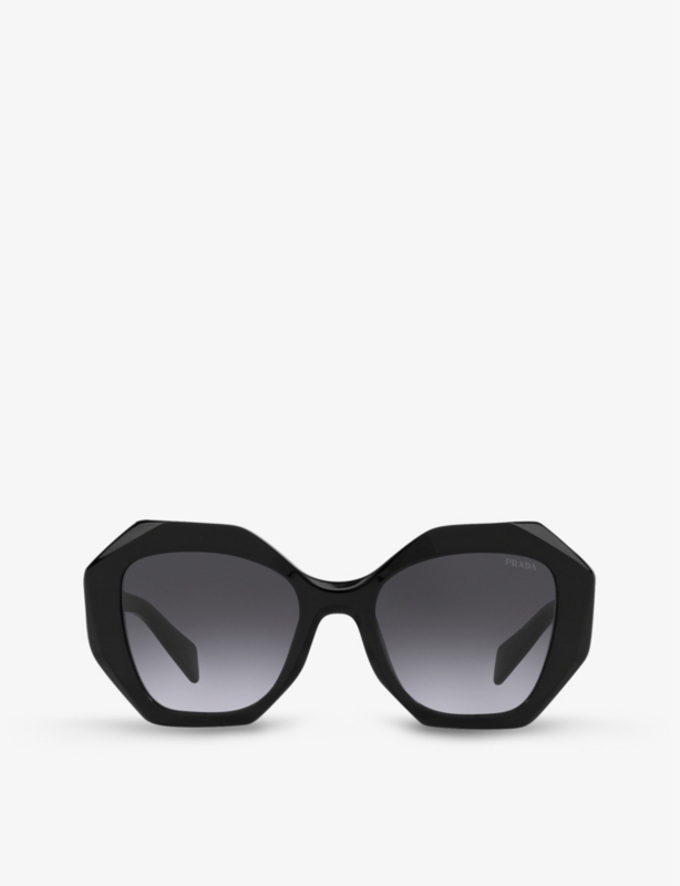 PR16WS irregular-frame acetate sunglasses