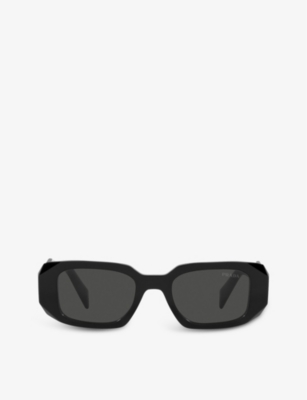 Walter Van Beirendonck Sunglasses Special Shield Clear and Grey
