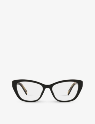 PRADA - PR 19WV cat eye-frame acetate optical glasses 