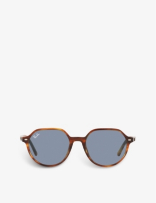 Ray Ban Womens Brown Rb2195 Thalia Square-frame Acetate Sunglasses In Brown