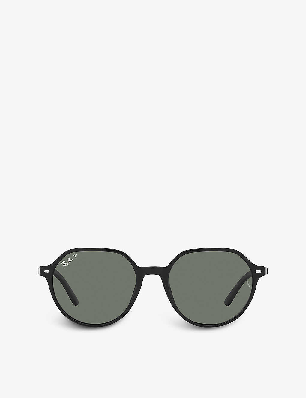 Shop Ray Ban Ray-ban Women's Black Rb219553 Thalia Square-frame Acetate Sunglasses