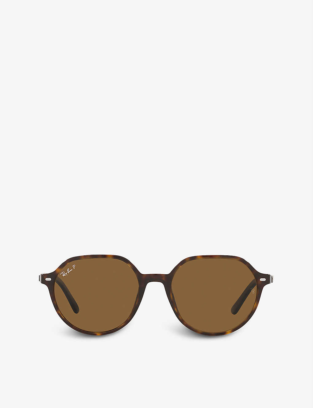 Ray Ban Thalia Sunglasses Tortoise Frame Brown Lenses Polarized 53-18