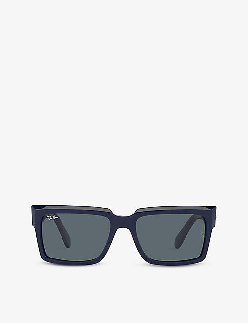 RAY-BAN: RB2191 Inverness rectangle-frame acetate sunglasses