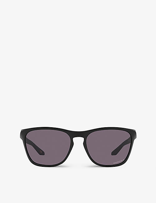OAKLEY: OO9479 Manorburn rectangle-frame acetate sunglasses