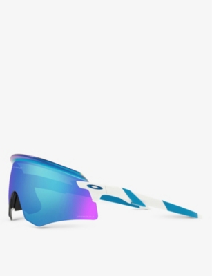OAKLEY WOMENS WHITE OO9471 ENCODER SHIELD-FRAME SUNGLASSES 44227178