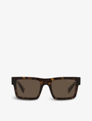 PRADA: PR 19WS square-frame acetate sunglasses