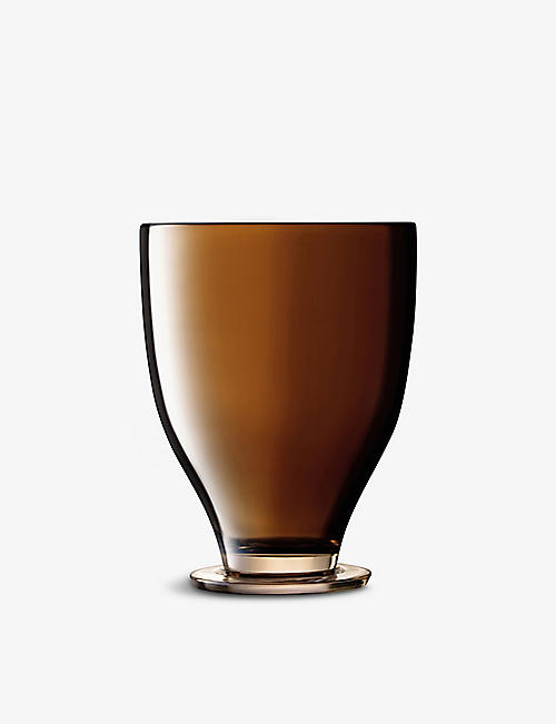 LSA: Epoque mouth-blown glass champagne bucket 26.5cm