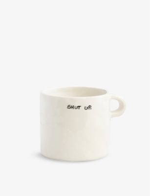 ANNA + NINA: Shut Up ceramic mug 9cm