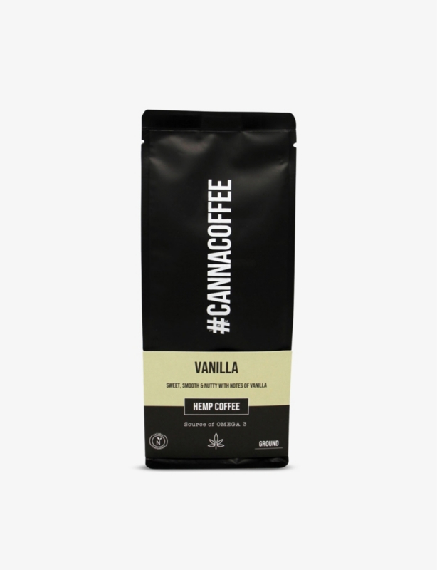 Cannacoffee Vanilla Hemp ground coffee 227g