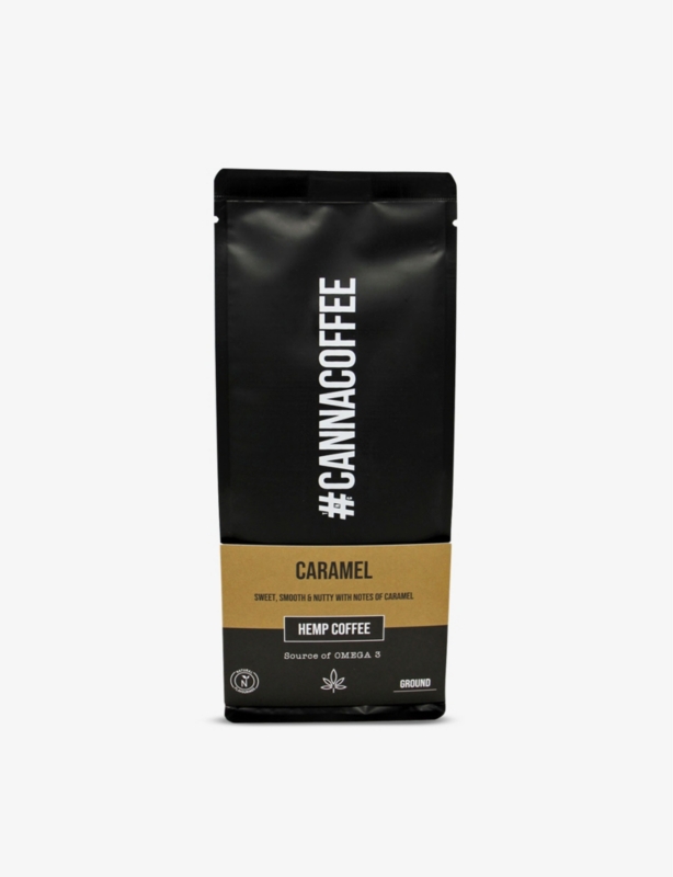 Cannacoffee Caramel Hemp ground coffee 227g